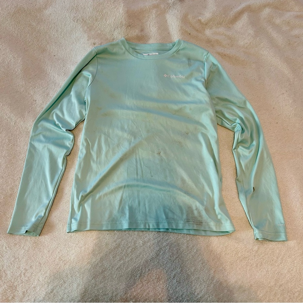 Columbia Aqua Long Sleeve Shirt